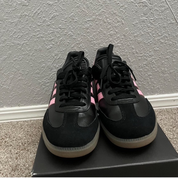 Adidas Samba Inter Miami SS24 Black Sneakers - Picture 1 of 4